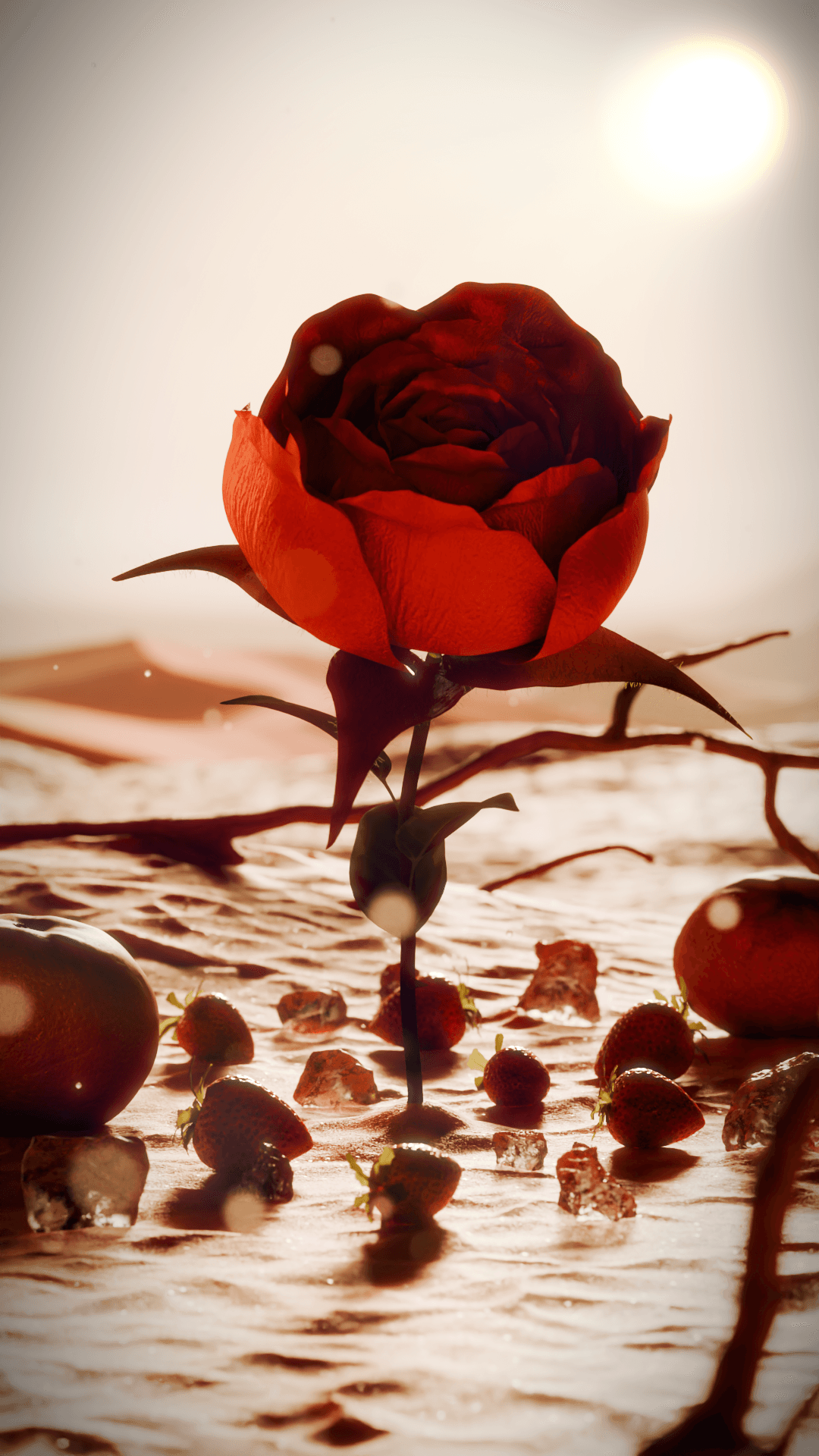 Desert Rose Perfume Visualization